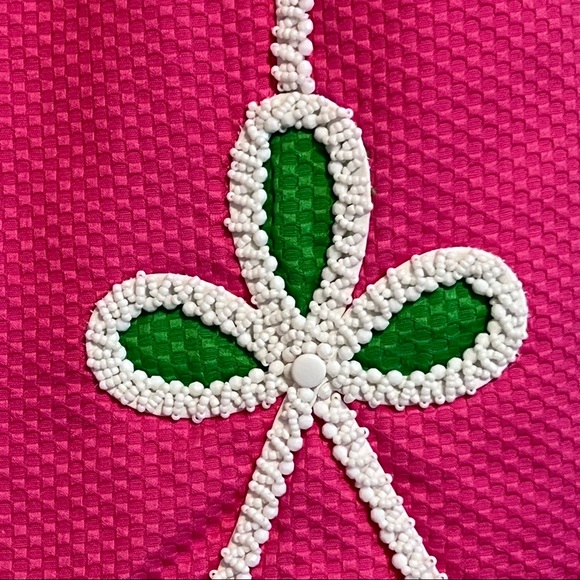 Lilly Pulitzer Jubilee Tenley shift dress Anniversary collection beaded pink - Picture 7 of 11